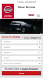 Mobile Screenshot of nissanreynosa.com.mx