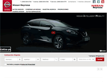 Tablet Screenshot of nissanreynosa.com.mx